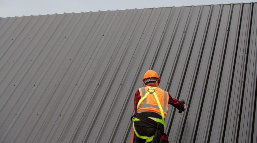Professional metal roof installation services in Winchester, MA